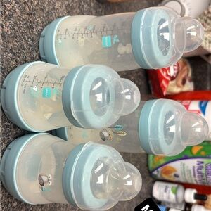 Baby Feeding Bottle Set - Blue